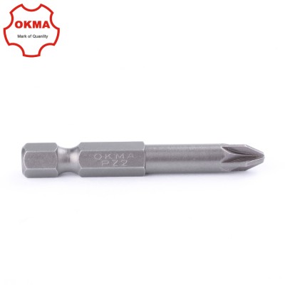 One Head PZ2 High Quality Magnetic Bits Sand Blasting Power Bits S2 Material