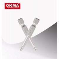 OKMA Taiwan S2 PH2 1/4 Magnetic Screwdriver Phillips power bits Screwdriver bits Sand blasting